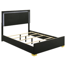 Load image into Gallery viewer, Marceline Panel Bed with LED Lighting