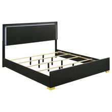 Load image into Gallery viewer, Marceline Panel Bed with LED Lighting