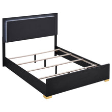 Load image into Gallery viewer, Marceline Panel Bed with LED Lighting