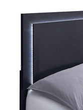 Load image into Gallery viewer, Marceline Panel Bed with LED Lighting