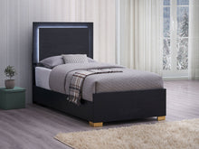 Load image into Gallery viewer, Marceline Panel Bed with LED Lighting