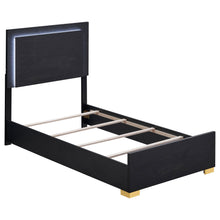 Load image into Gallery viewer, Marceline Panel Bed with LED Lighting