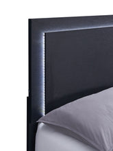 Load image into Gallery viewer, Marceline Panel Bed with LED Lighting