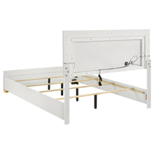 Load image into Gallery viewer, Marceline Panel Bed with LED Lighting