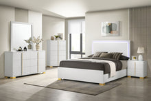 Load image into Gallery viewer, Marceline Panel Bed with LED Lighting