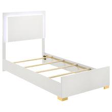 Load image into Gallery viewer, Marceline Panel Bed with LED Lighting