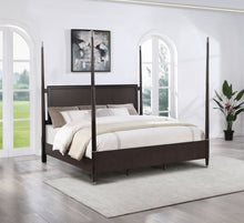 Load image into Gallery viewer, Emberlyn Four-Poster Panel Bed