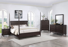 Load image into Gallery viewer, Emberlyn Four-Poster Panel Bed