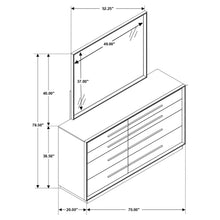 Load image into Gallery viewer, Durango Dresser with Mirror
