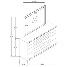 Load image into Gallery viewer, Durango Dresser with Mirror