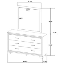 Load image into Gallery viewer, Wright Dresser with Mirror