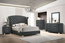 Load image into Gallery viewer, Melody Wingback Bed