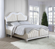Load image into Gallery viewer, Evangeline Panel Bed with LED Lighting