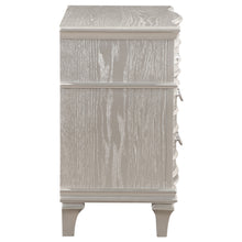 Load image into Gallery viewer, Evangeline 3-drawer Nightstand Silver Oak