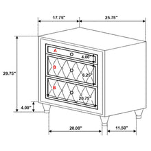 Load image into Gallery viewer, Antonella Nightstand