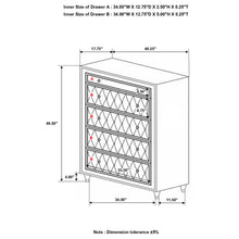 Load image into Gallery viewer, Antonella Chest of Drawers