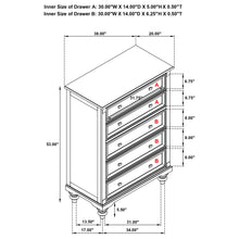 Load image into Gallery viewer, Andover Chest of Drawers