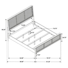 Load image into Gallery viewer, Arini Panel Bed