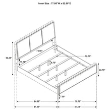 Load image into Gallery viewer, Arini Panel Bed