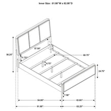 Load image into Gallery viewer, Arini Panel Bed