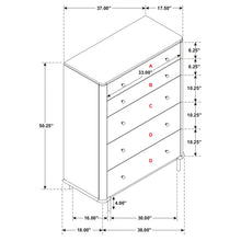 Load image into Gallery viewer, Arini Chest of Drawers