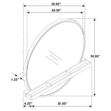 Load image into Gallery viewer, Arini Makeup Vanity Table with Wall Mirror