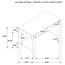 Load image into Gallery viewer, Arini Makeup Vanity Table with Wall Mirror