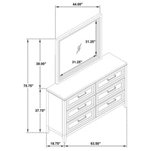 Load image into Gallery viewer, Marielle Dresser with Mirror