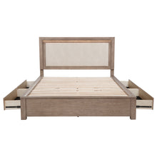 Load image into Gallery viewer, Kenora Panel Platform Storage Bed with LED Lighting