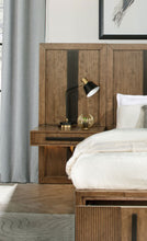 Load image into Gallery viewer, Terrace Wall Panel Platform Storage Bed with Attached Nightstands
