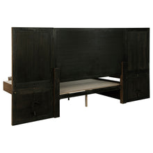 Load image into Gallery viewer, Terrace Wall Panel Platform Storage Bed with Attached Nightstands