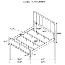 Load image into Gallery viewer, Gran Park Panel Bed