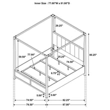 Load image into Gallery viewer, Gran Park Canopy Panel Bed
