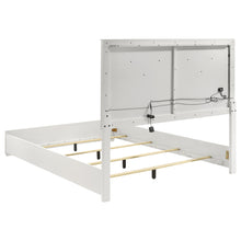 Load image into Gallery viewer, Ives Panel Bed with LED Lighting