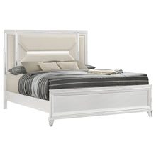 Load image into Gallery viewer, Marmore Panel Bed with LED Lighting