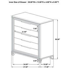 Load image into Gallery viewer, Marmore Chest of Drawers