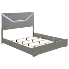 Load image into Gallery viewer, Ives Panel Bed with LED Lighting