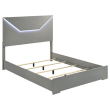 Load image into Gallery viewer, Ives Panel Bed with LED Lighting