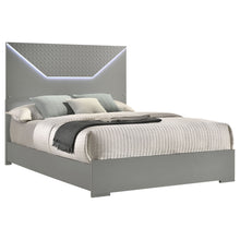 Load image into Gallery viewer, Ives Panel Bed with LED Lighting