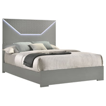 Load image into Gallery viewer, Ives Panel Bed with LED Lighting