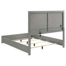 Load image into Gallery viewer, Ives Panel Bed with LED Lighting