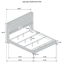 Load image into Gallery viewer, Lucia Wingback Bed