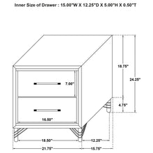 Load image into Gallery viewer, Lucia Nightstand