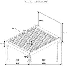 Load image into Gallery viewer, Glenwood Panel Platform Bed