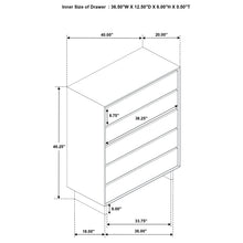Load image into Gallery viewer, Glenwood Chest of Drawers