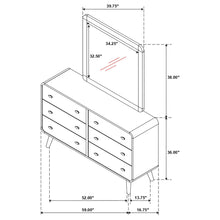 Load image into Gallery viewer, Robyn Dresser with Mirror