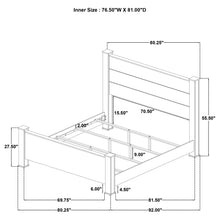 Load image into Gallery viewer, Oakglen Panel Bed