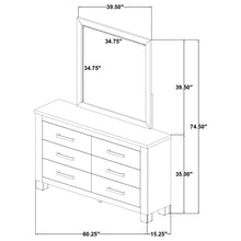 Load image into Gallery viewer, Oakglen Dresser with Mirror