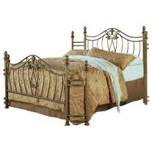 Load image into Gallery viewer, Sydney Eastern King & Queen Bed Antique Brushed Gold