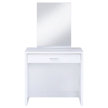 Load image into Gallery viewer, Harvey Makeup Vanity Table with Mirror and Stool
